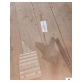 ALUMINUM RAMP END MILIBUSTER POINT & BAR FOR TILLER - (IMP SHED)