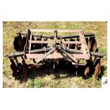 300 DISC HARROW BY A.T.L.A.S. 20 X18" BLADES -  CUTTING DISC IN GOOD CONDITION - VERY LITTLE WEAR -