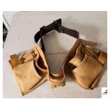 LEATHER TOOLBELT-LIKE NEW (SHOP)