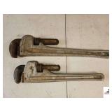 ROTHENBERGER NR.70161 HEAVY DUTY PIPE WRENCH 450MM - 18" - RIDGID ALUMINUM HD 14" PIPE WRENCH (TRAILER)