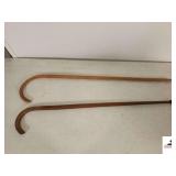 OCTOGAN SHAPE WALKING STICK & SMOOTH FINISH WALKING   (SW BR)