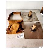 LEATHER TOOLBELT-2-ALUMINUM HAWKS (SHOP)