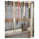 GARDEN RAKE CORONA ADJUSTABLE FLOWER BED HOE, LEAF RAKE, FLAT DIGGING SHOVEL, BUSH TRIMMER, RAKE HEAD - (SHED)