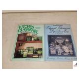 KITCHEN GLASSWARE OF DEPRESSION YEARS & ELEGANT GLASSWARE OF THE DEPRESSION ERA - (NW BEDROOM)