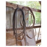 RUBBER HOSE WITH SPRAY NOZZLE-RED HOSE GREEN & RED HOSES - (IMP SHED)