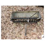 WRINDLEY YARD FERTIZILER CART - ONE WHEEL MISSING CHAIN DRIVE - (IMP SHED)
