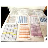 SHOP MEASURMENT CHARTS