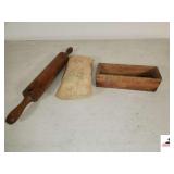 WOODEN ROLLING PIN - CAREY