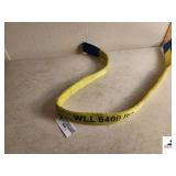 2" X 6" WEBBING SLING LIKE NEW - 6400 LBS - (SHED)