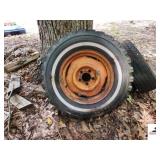 (6) TIRES & RIMS 6.00/16 - LT245/R16 -T235/70R16 - GR78-15 - 5 HOLE -LIBERATOR ALL TERRAIN P225-70R14 - PT25/7 BR14- 15" RIM 5 HOLE - (WOODS)