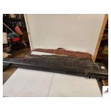 VANGUARD PLASTIC RIFLE CASES (2) VINYL SHOT GUN CASES - (TRAILER)