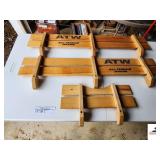 WOOD SIGNS TO WAGON- WAGON NOT INCLUDED (GARAGE)