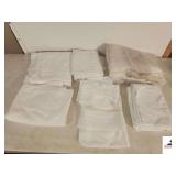 SHEETS - PILLOWCASES - TABLECLOTH (NW BEDROOM)