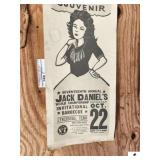 ADV. POSTER "JACK DANIELS WORLD CHAMPIONSHIP... INVITATIONAL BARBEQUE" OCT. 22, 2006 - (GARAGE)