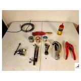 FLARING TUBE RIGID PVC CUTTER SAUDER - PAINT BRUSH - CHALK LINE - 4PC SWAGING SET (1/4-3/8-1/2-5/8) - DUST MASKS (PK OF 30) - PAINT SPRAY/PESTICIDE RESPIRATOR - (SHOP)