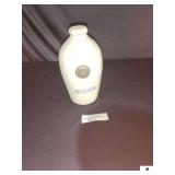 HENDERSON STONEWARE FOOT WARMER - DORCHESTEN POTTERY, BOSTON MASS. - 5" BASE - 11" TALL - (LR)