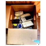 TELEPHONES & RADIOS - WALL TELEPHONES - DESK TELEPHONE - CELL PHONE (UPSTAIRS)