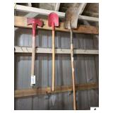 DOUBLE BLADE AXE AAMES - TRUE TIPPER - GARDEN SHOVEL - CONTRACTOR - DIGGING SHOVEL - (SHED)
