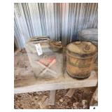ARMY STYLE GAS CAN - VINTAGE WANDA GAS CAN (IMP SHED)