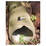48" CONCRETE CULVERT - 14" DIAMETER - END CHIPPED (WOODS)