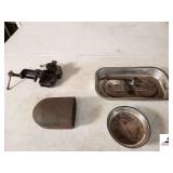 2 MAGNETIC PARTS PAN- 1 1/2 INCH TABLE VICE-