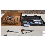SOCKETS - SOME CRAFTSMAN - KOBALT RATCHET - (2) SMALLER RATCHETS - (BLDG 6)