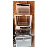 (2) WALL AIR CONDITIONERS - ONE WAS WORKING WHEN TAKEN OUT OF SERVICE - ONE NOT WORKING  - FRIGIDAIRE & HISENSE - (BLDG 6)