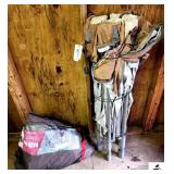 TENT CANOPY - BAG WITH EXTRA PARTS - WITHOUT POLES - (BLDG 4)