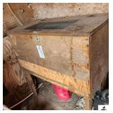 CRICKET BOX PLYWOOD BOX WITH LIGHT - PLYWOOD SHOWS ROUGH EDGES ON TOP LAYER - (BAY HOUSE)
