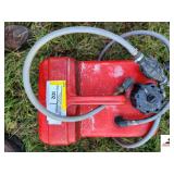 QUICKSILVER GAS TANK WITH HOSE-MERCURY CONNECTOR
