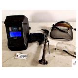 OPTREL WELDING HELMET-SAFETY GLASSES SETTLING TORCH-MESH FACE PROTECTOR(BLDG 4)