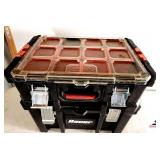 BAUER TOOLBOX-BLACK AND RED-WITH 3 SECTIONS(BLDG 4)