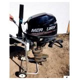 2015 MERCURY FOURSTROKE BOAT MOTOR HP 8 - MODEL #1F08201EK - SERIAL #0R712289 -