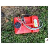 QUICKSILVER GAS TANK WITH HOSE-MERCURY CONNECTOR