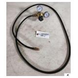 SETTLING OXYGEN REGULATOR WITH GAGES (BLDG)