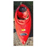 PELICAN 8FT RED KAYAK