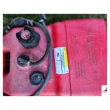 MOLLER 6 GALLON PLASTIC GAS TANK WITH HOSE MERCURY CIONNECTION