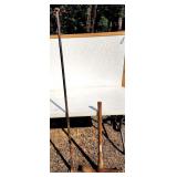 RAILROAD PRY BAR (ROUND KNOB TOP) - PICK AXE (NE BLDG 5)