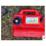 BLU SKIES 3 GALLON PLASTIC GAS TANK MERCURY CONNECTOR