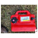 BLUSKIES PORTABLE 3 GALLON MARINE FUEL TANK MERCURY CONNECTOR