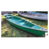 FIBERGLASS CANOE - SQUARE TRANSIENT - 15.1