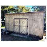 TREATED WOOD PORTABLE BUILDING - NORTH OF SHOP 10