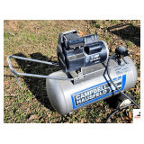 CAMPBELL HAUSFLED PORTABLE AIR COMPRESSOR - HORIZONTAL TANK -5 HP - 20 GALLON