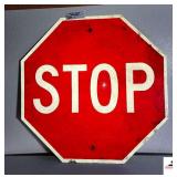 METAL STOP SIGN