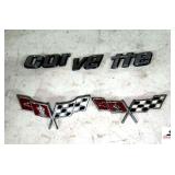 AUTOMOBILE HARDARE- CORVETTE- RACING FLAGS ATTACHMENT