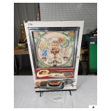 SANYO COMET II PINBALL MACHINE - BACK COVERING IS MISSING