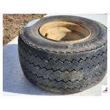 GOODYEAR TIRE AND RIM- 18 X 8.50-8NH-