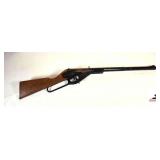 VINTAGE DAISY B-B GUN- LEAVER ACTION - PLASTIC STOCK - BLUING HAS A FEW PITTED SPOTS - WILL SHOOT