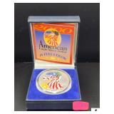 2000 AMERICAN EAGLE SILVER DOLLAR- FULL COLOR