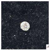 LOOSE ROUND BRILLIANT CUT DIAMOND GEMSTONE- CLARITY AND CARAT UNKNOWN